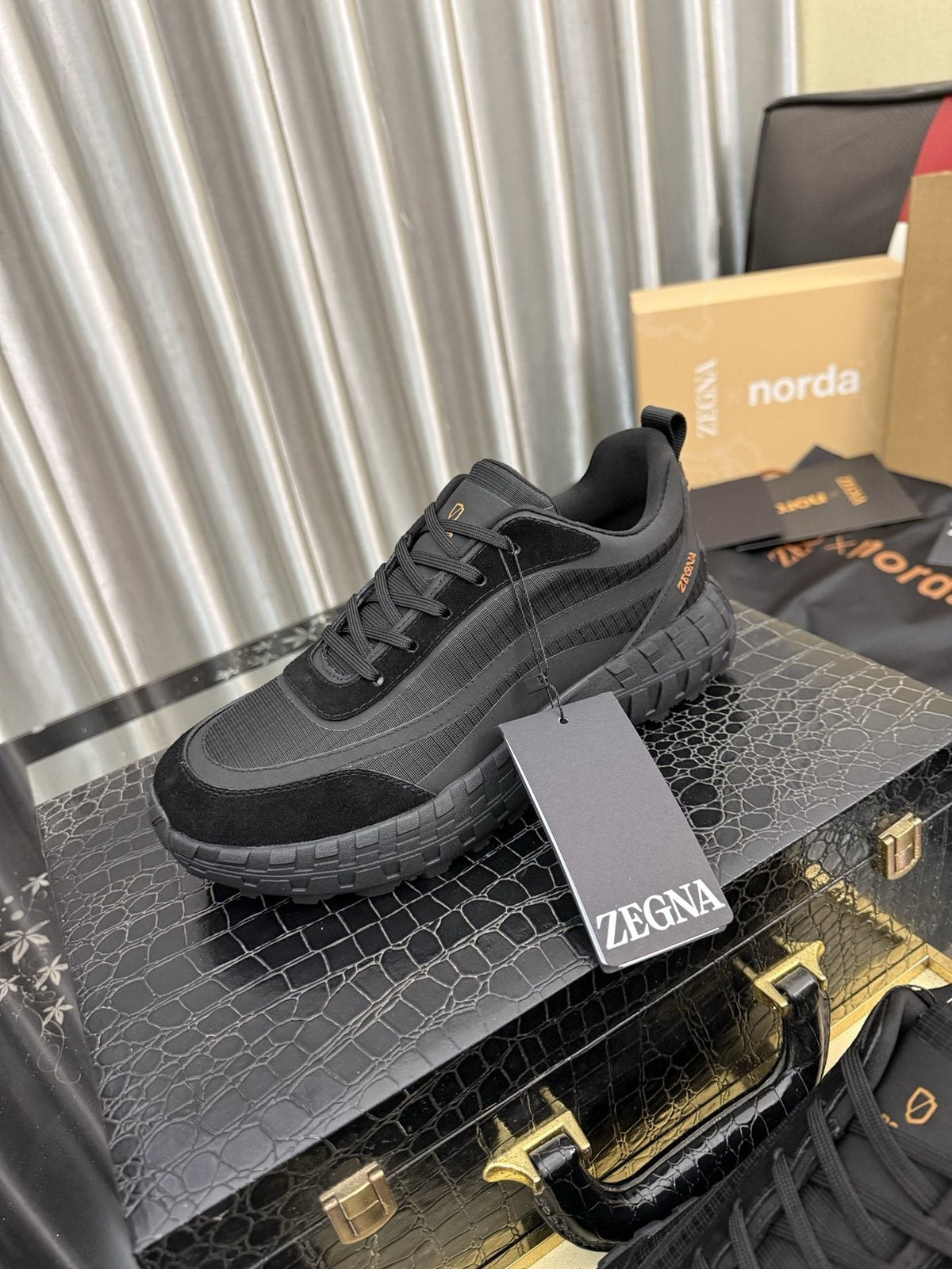 ZEGNA 001 Low-Top Running Shoes